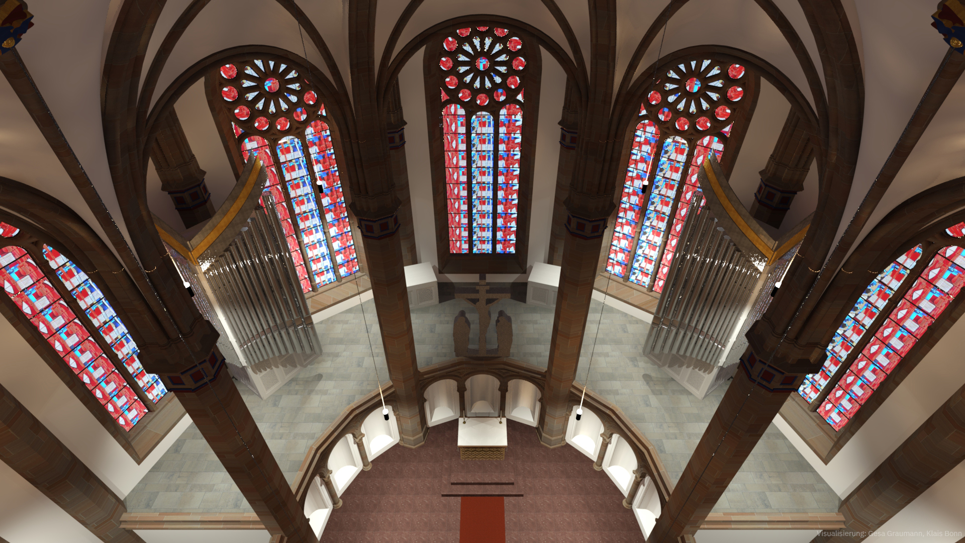 Bonifatius Chororgel, © Gesa Graumann Klais Bonn